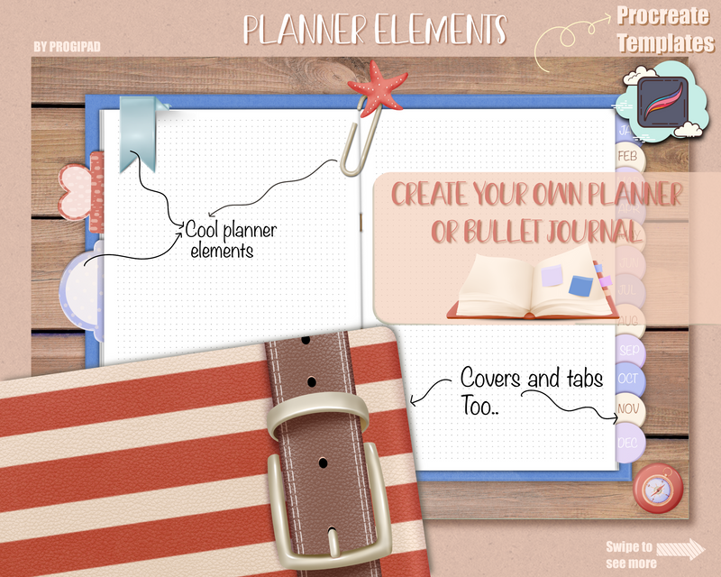 Make your own planner-Nautical collection