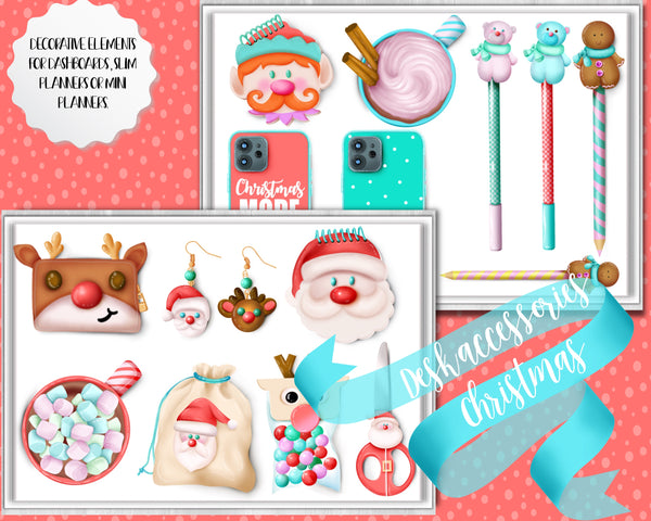 Desk accessories- Christmas collection